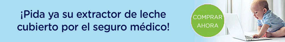 Pida su extractor de leche cubierto por el seguro médico